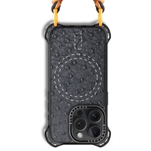 Étui de téléphone en cuir souple mat de luxe pour hommes anti-impact 7,5M Étuis de téléphone en cuir PU TPU de qualité supérieure pour iPhone 14 15 Pro Max - Product Image 1