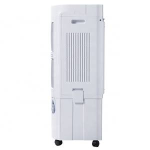 Enfriador de aire de panal evaporativo eléctrico portátil de flujo de aire de 2500m3/h con tanque de agua de plástico de 30L para uso doméstico o hotelero - Product Image 3