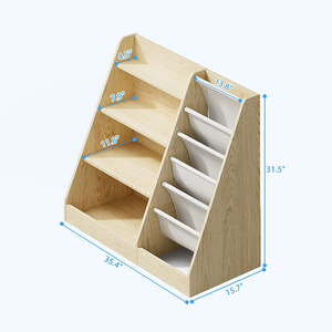 Nhiều lớp trẻ em phòng ngủ kệ sách kệ sách tổ chức Tủ trường kệ sách cho sinh viên trẻ em - Product Image 6