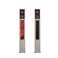 Feu de signalisation piétonnier intégré 300 mm à LED avec affichage de compte à rebours 80/80, boîtier PC, pour parcs logistiques