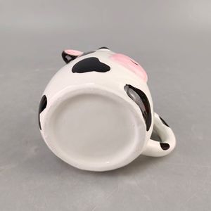 Mug en céramique <span class=keywords><strong>à</strong></span> vente chaude transfrontalière, personnalisé, vache, quadrupède, mignon, cadeau pour enfants, tasse amusante <span class=keywords><strong>à</strong></span> boire, dessin animé - Product Image 2