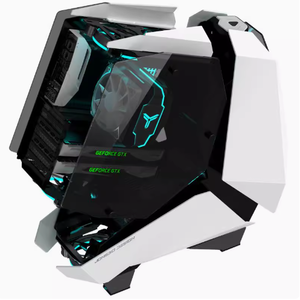 Jonsbo od-5 E-Sports حافظة وبرج باللون الأسود/الأبيض/الرمادي من سبائك الألومنيوم هيكل مفتوح من الطراز الرئيسي تصميم ميكا - Product Image 5