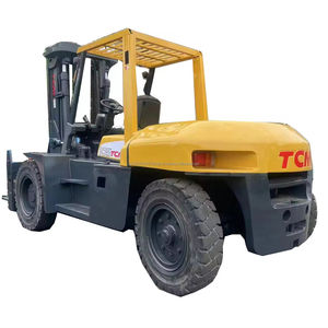 TCM 105 en stock motor diesel precio de fábrica contenedor hidráulico original hecho en Japón envío rápido carretilla elevadora usada para la venta - Product Image 1