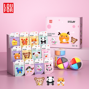 Đa Màu Sắc Đất Sét Nghệ Thuật Bán Buôn Mềm Siêu Ánh Sáng Đất Sét Mô Hình Không Khí Khô Polymer Đất Sét Cho Bạn DIY Handmade Đồ Chơi - Product Image 3