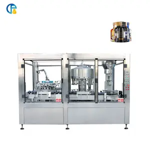 Çin otomatik şarap/içecek/votka/viski üretim dolum makinesi şişeleme dolum çamaşır makinesi üretim hattı