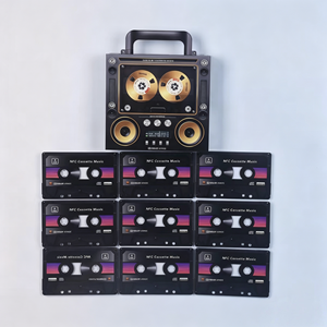 Ensemble d'aimants de réfrigérateur en acrylique NFC personnalisés <span class=keywords><strong>Taylor</strong></span> <span class=keywords><strong>Swift</strong></span> Eras Tour, en forme de cassette musicale, avec fonction de lecture automatique, cadeau de collection pour fans - Product Image 5