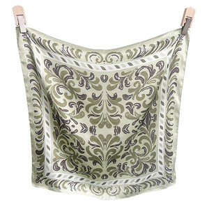 Nuova Sciarpa Quadrata in Poliestere con Motivo Floreale, Versatile da Donna, per il <span class=keywords><strong>Collo</strong></span>, Estiva, di Alta Gamma, Protezione Solare, Foulard, Sciarpa per la Testa, Abbinabile a Camicie - Product Image 5