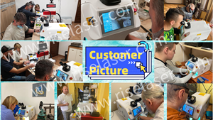 200W 보석 Yag 스팟 레이저 용접기 금 실버 레이저 용접 기계 팔찌 목걸이 용 레이저 납땜 장비 - Product Image 5