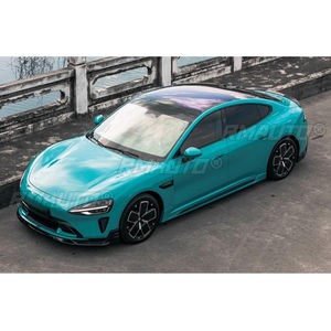 Extensión de alerón lateral para coche, difusor protector, faldón lateral para Xiaomi Su7, divisor de faldón lateral, accesorios para coche en azul y negro - Product Image 6