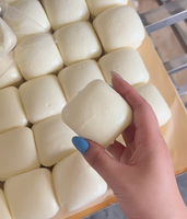 Jouet Squishy Tofu Blanc en Mousse PU à Remontée Lente, Doux, Sensoriel, Anti-Stress, Cadeau en Gros, Souvenir