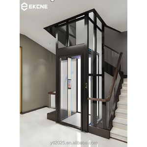 Ascensor Residencial de Vidrio de Alta Calidad, Diseño Moderno con Vistas Impresionantes, Ascensor Compacto que Ahorra Espacio - Product Image 6