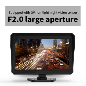 กล้องวงจรปิด4Ch 10.1นิ้ว1080P 4G GPS, จอภาพ <span class=keywords><strong>mdvr</strong></span> รถยนต์รถบรรทุก DVR รถกล่องดำตรวจสอบการจอด24 - Product Image 6