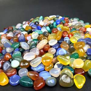 Vente en gros de cristaux de jade naturel pierres dégringolées galets et galets gravier finition de face de roche - Product Image 6