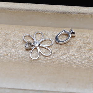 Accessoire DIY en argent S925 pour collier, bracelet, boucles d'oreilles en cristal, chaîne de pull, boucle de chapeau JG5222 pour un style personnalisé - Product Image 5