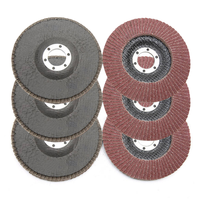 Disco Abrasivo Dongtai de 4", 4.5" y 5" con Óxido de Aluminio Marrón y Respaldo de Fibra de Vidrio, Discos de Lijado OEM ODM para Pulir Metal