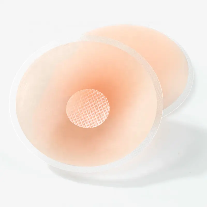 재사용 가능한 접착 가슴 테이프 및 젖꼭지 커버, 방수 실리콘 유방 여성 젖꼭지 커버