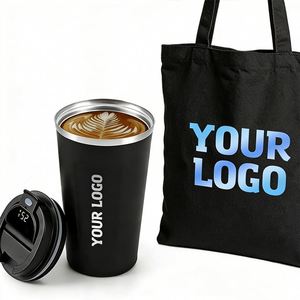Wholesale Custom Logo 380ml 510ml <b>Smart</b> LED Temperature Display Stainless Steel Vacuum Insulated Cup for Business Promo Gift Cup - Product Image 1
