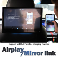13,3 Zoll Rücksitz Unterhaltung Kopfstütze Android Auto Monitor Touchscreen mit Airplay Auto Monitor