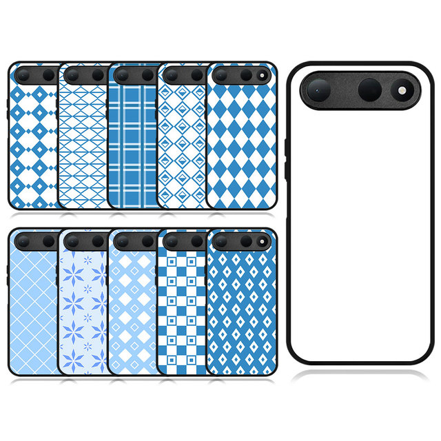 For Tecno Spark 50 5G Sublimation 2D TPU Phone Case Blank Aluminum Insert DIY Custom Print Shockproof Silicone Cover