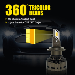 11 REE he olors Ed og ight ululbs, 8000 umumens og ights 6500K Enon hhite 4500K ITE Hite 3500K ellow, H8/9 Led OG - Product Image 3