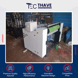 เครื่องผลิตกระดาษชำระแบบกึ่งอัตโนมัติ สายการผลิตม้วนกระดาษทิชชู 8 หัวตัดแบบโรตารี่ ความเร็ว 2000 ชิ้น/ชั่วโมง แรงดันไฟฟ้า 380V ยี่ห้อ THAVE รับประกัน 1 ปี - Product Image 5