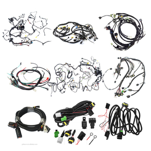 China Custom Cable Assembly Automotive Control Cable Assemblies Excavator Wire Harness - Product Image 1