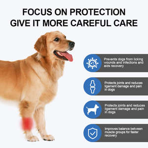 อุปกรณ์พยุงข้อเข่าสุนัขสำหรับฟื้นฟูกระดูกขาหัก  ดูแลสัตว์เลี้ยง  ทำจากนีโอพรีน - Product Image 3
