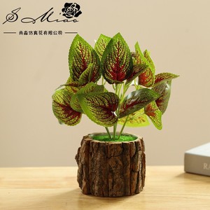 กระถางดอกไม้ไม้ประดิษฐ์ต้นไม้จำลองของตกแต่งบอนไซขนาดเล็กยอดนิยม - Product Image 4