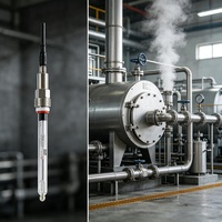 Sensor pH Kondensat Uap 0-100 ℃   1MPa RS485 untuk Pencegahan Korosi Kualitas Air Pipa Balik