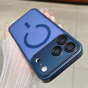 เคสโทรศัพท์มือถือแบบด้านสีธุรกิจ  แม่เหล็กติดแน่น สำหรับ iPhone 17 pro max 16 15 14 13 ขายส่ง  อุปกรณ์เสริมฝาหลัง - Product Image 4