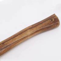 Hache de bûcheron d'extérieur en acier forgé à haute teneur en carbone pour couper le bois et les os, idéale pour la menuiserie, modèle Kaishan Nieman, tête en arc, longueur totale 340 mm