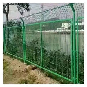 Cheap Outdoor Road Garden Fence Designs Iron 3D Fencing