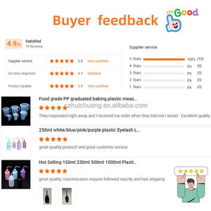 प्रयोगशाला रसोई पारदर्शी प्लास्टिक बीकर पीपी प्रायोगिक माप के साथ - Product Image 6