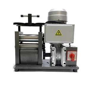 1HP electrical rolling mill goldsmith silver gold semi -round/ square/ flat wire making machine jewellery makings equipment