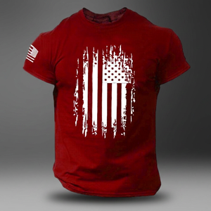 Camisetas Casuales de Moda para Hombre, Estilo Boxy, con Estampado Gráfico Vintage Personalizado, 100% Poliéster Tejido - Product Image 3