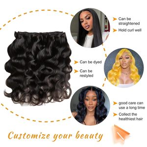 Paquete de Cabello Virgen con Cutícula 100% Alineada, Cabello Humano Virgen sin Procesar de Malasia, Proveedores de Cabello Virgen al por Mayor - Product Image 3