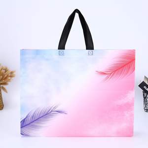 Bolsas de mano no tejidas ecológicas promocionales Lona Mediana Reutilizable Impresión de logotipo personalizado Nuevo diseño Laminado PP Bolsa de compras - Product Image 2