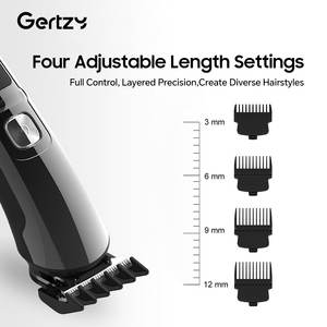 Kit de Aseo Masculino 7 en 1 de Alta Calidad, Acero Inoxidable, Resistente al Agua IPX6, Recargable Automáticamente, Batería de 1200 mAh, Profesional para el Cabello - Product Image 5