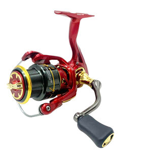 Катушка рыболовная Aukay Lure, цельнометаллическая, с ЧПУ, для дальнего заброса, имитация колеса, для морской микроудочки, обработанная - Product Image 1