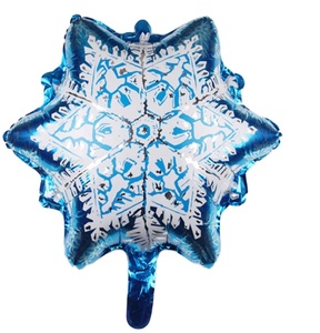 Venta caliente invierno congelado copo de nieve Foil Mylar globo <span class=keywords><strong>fiesta</strong></span> <span class=keywords><strong>globos</strong></span> Navidad Año Nuevo copo de nieve <span class=keywords><strong>globos</strong></span> de helio - Product Image 5