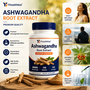 Suplemento Herbal OEM, Suplementos de Ashwagandha, Cápsulas de Ashwagandha, Suplemento Energético Herbal, Cápsulas de Extracto de Raíz de Ashwagandha - Product Image 3