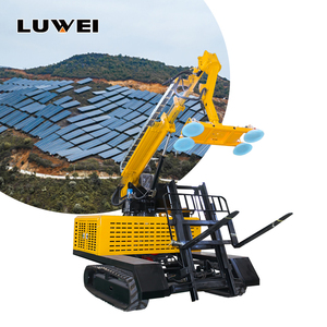 Thiết bị lắp đặt PV hiệu quả cao với máy lắp đặt bảng điều khiển năng lượng mặt trời đĩa xoay 360 ° cho mái quang điện - Product Image 1
