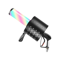 Canon à confettis LED CO2 Patton pour fête, machine à confettis de scène FX, prêt à être expédié en stock avec expédition rapide, produit à glace sèche