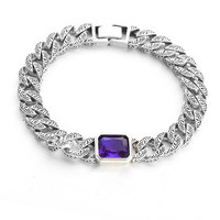 YL Gemstone Couple haut de gamme rétro Totem à la mode et Cool bijoux personnalisés Source de gros