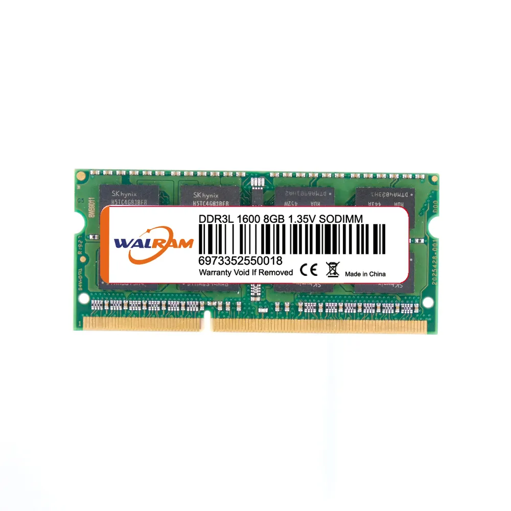 8GB 4GB DDR3 ram Sodimm PC3-12800 1600MHz PC3-10600 1333MHz dizüstü bilgisayar RAM bellek RAMS