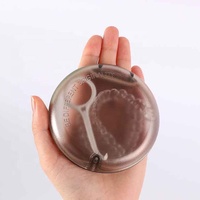 Boîte de rangement magnétique personnalisée SUNSHING pour prothèses dentaires, étui de voyage fin pour appareils orthodontiques, conteneur de bain dentaire en plastique