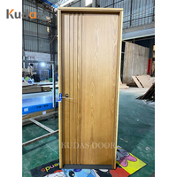 Porte en bois MDF moderne avec isolation acoustique et surface finie pour maison, appartement, chambre