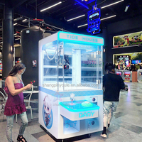 Promotion : Machine à griffes réglable pour poupées et peluches, à monnayeur, pour jeux d'amusement