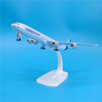 Modèle d'avion Airbus A340 Protype 20 cm, échelle 1/400, en alliage, pour cadeau promotionnel
