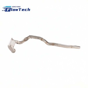 ท่อลงสแตนเลส T304 แบบไหลสูงสำหรับรถยนต์ Volkswagen Tiguan L 2.0T พร้อมแผ่นกันความร้อน – ท่อไอเสียสมรรถนะสูงแบบยึดติดโดยตรง - Product Image 1